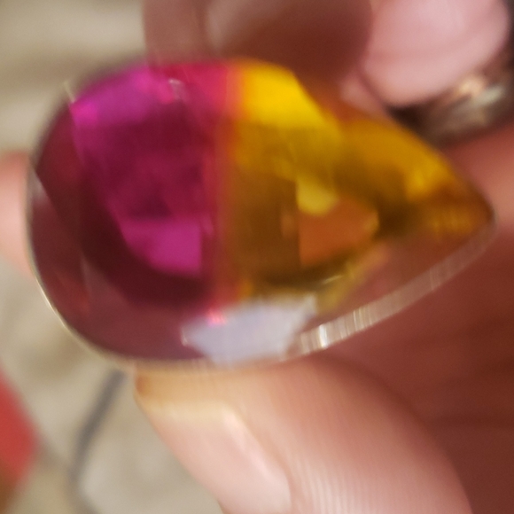 Certified ALEXANDRITE 50 TO 60 CARAT STOME AND 925 SS SIZE 9 1/2 - Picture 4 of 8